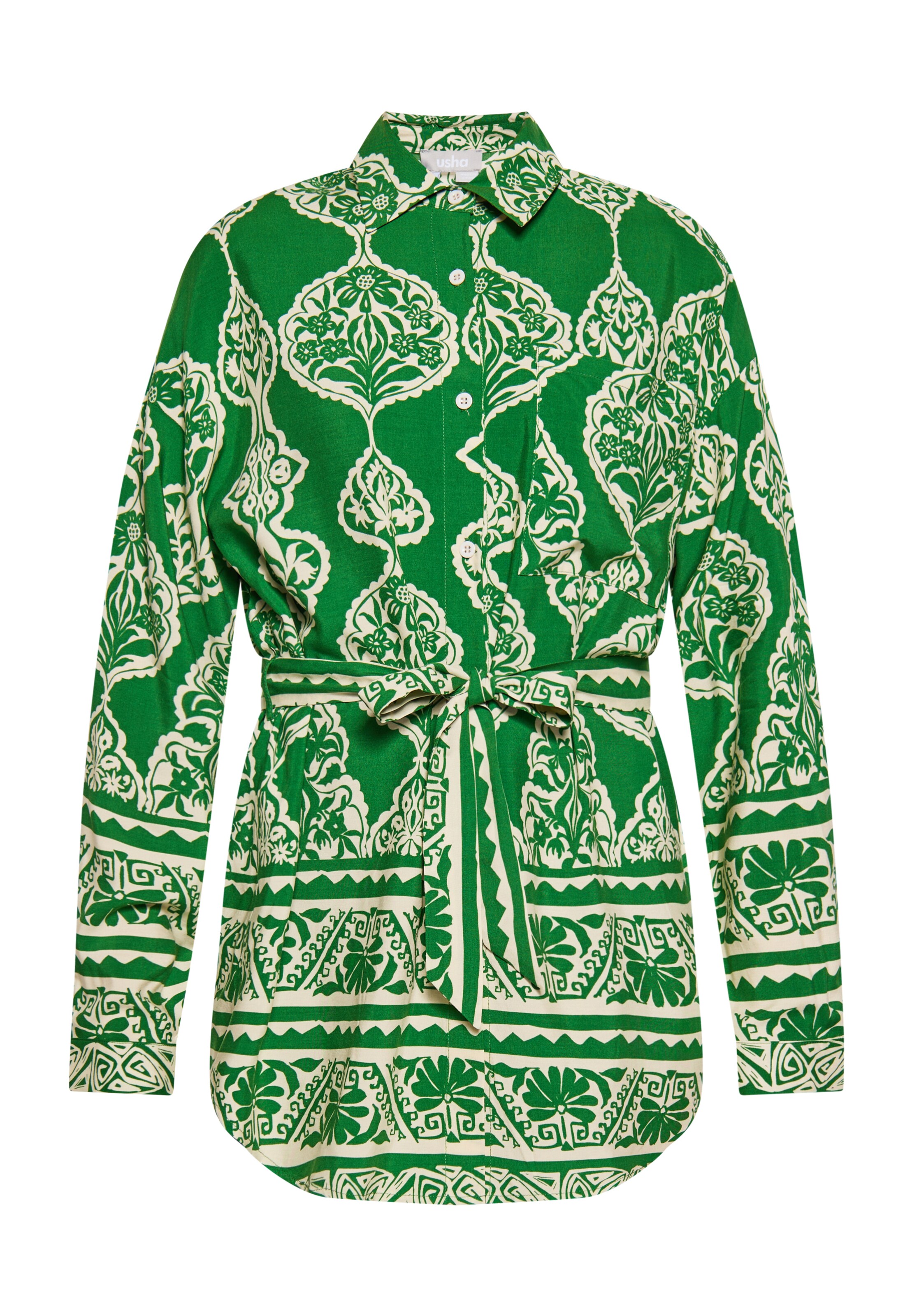 Usha Halenka – zelená: přední strana