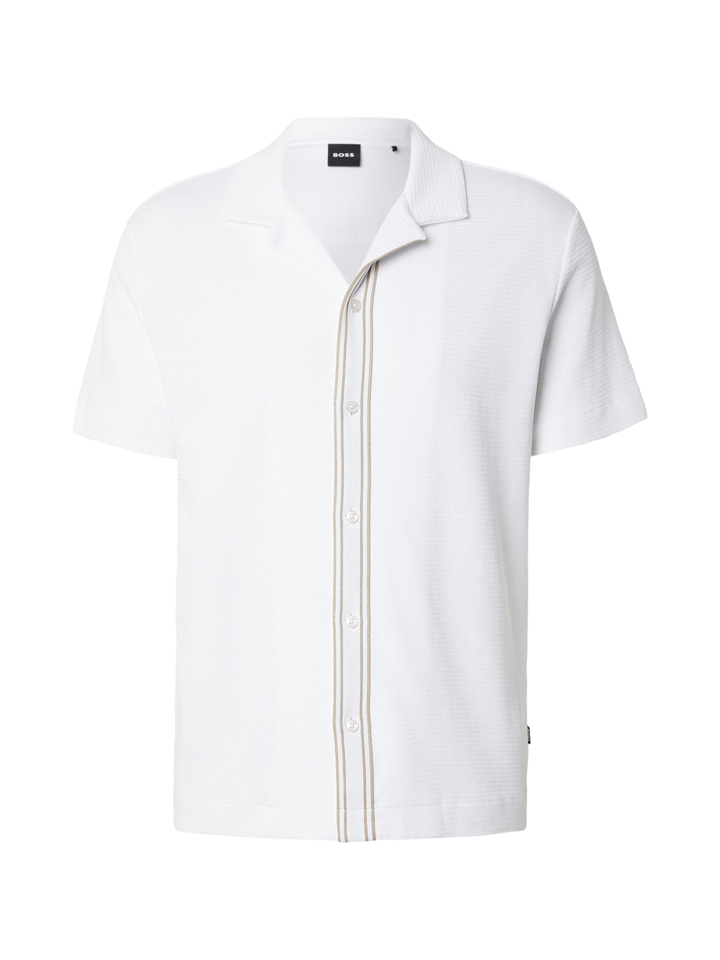 balts BOSS Standarta piegriezums Krekls 'C-Pasini 47': no priekšpuses