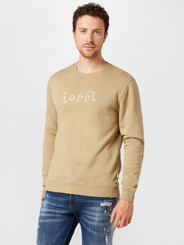 forét Sweatshirt 'CANAL' in Green: front