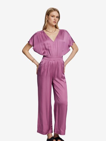 ESPRIT Jumpsuit in Purple: front