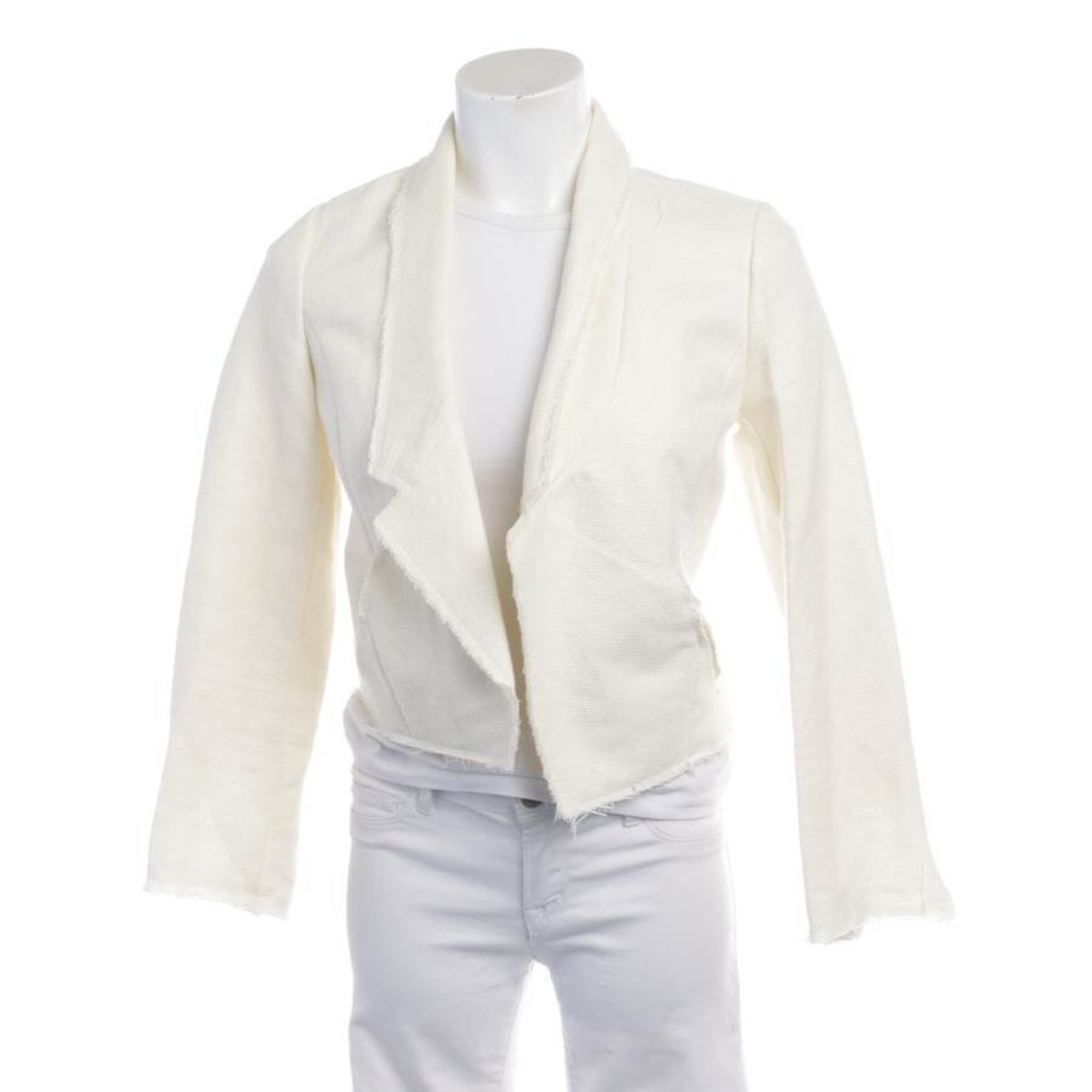 Michael Kors Blazer XS in Weiß: Vorderseite