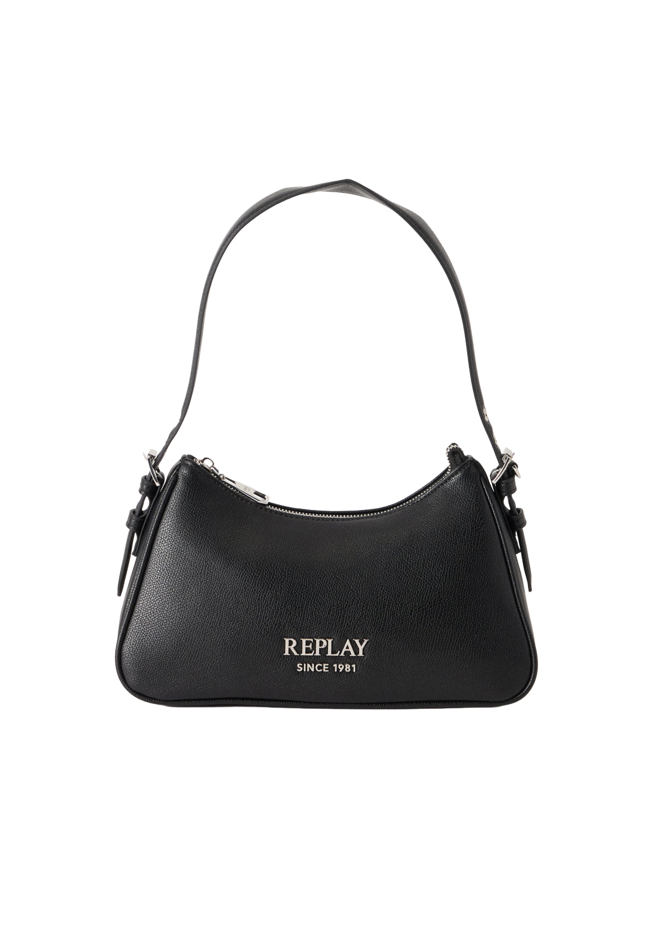 Sac bandoulière REPLAY en noir : devant