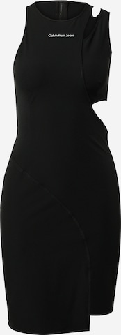 Calvin Klein Jeans Dress in Black: front