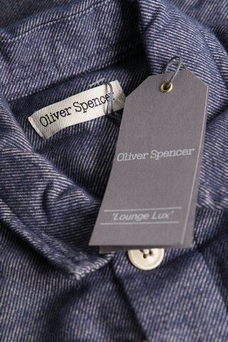 Oliver Spencer Button Up Shirt in L in Blue