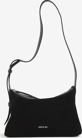 Nat&NinTorba preko ramena 'BOWIE' - crna boja: prednji dio