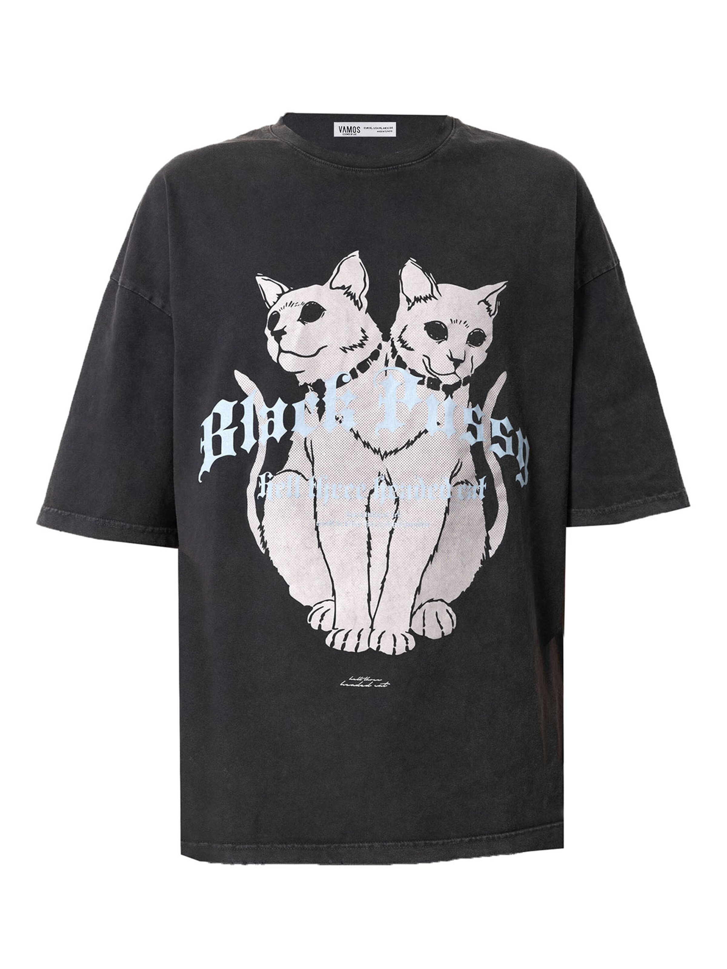 VAMOS CLO Футболка в Черный: спереди