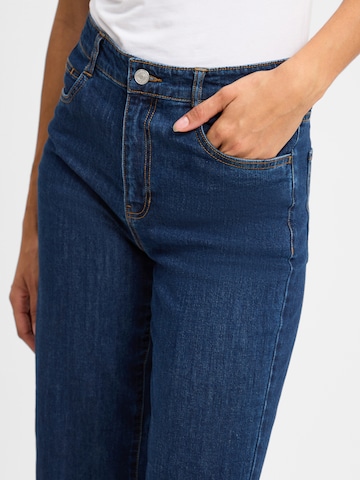 Marie Lund Flared Jeans in Blue