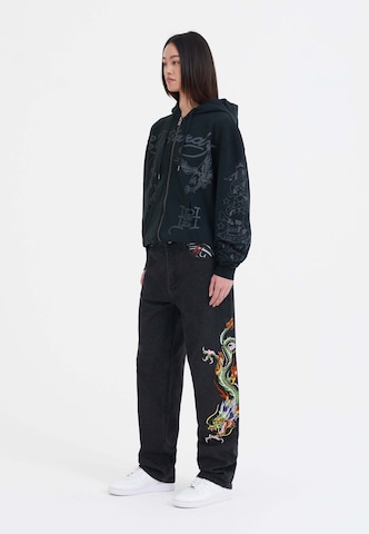 Ed Hardy Jopa na zadrgo | črna barva