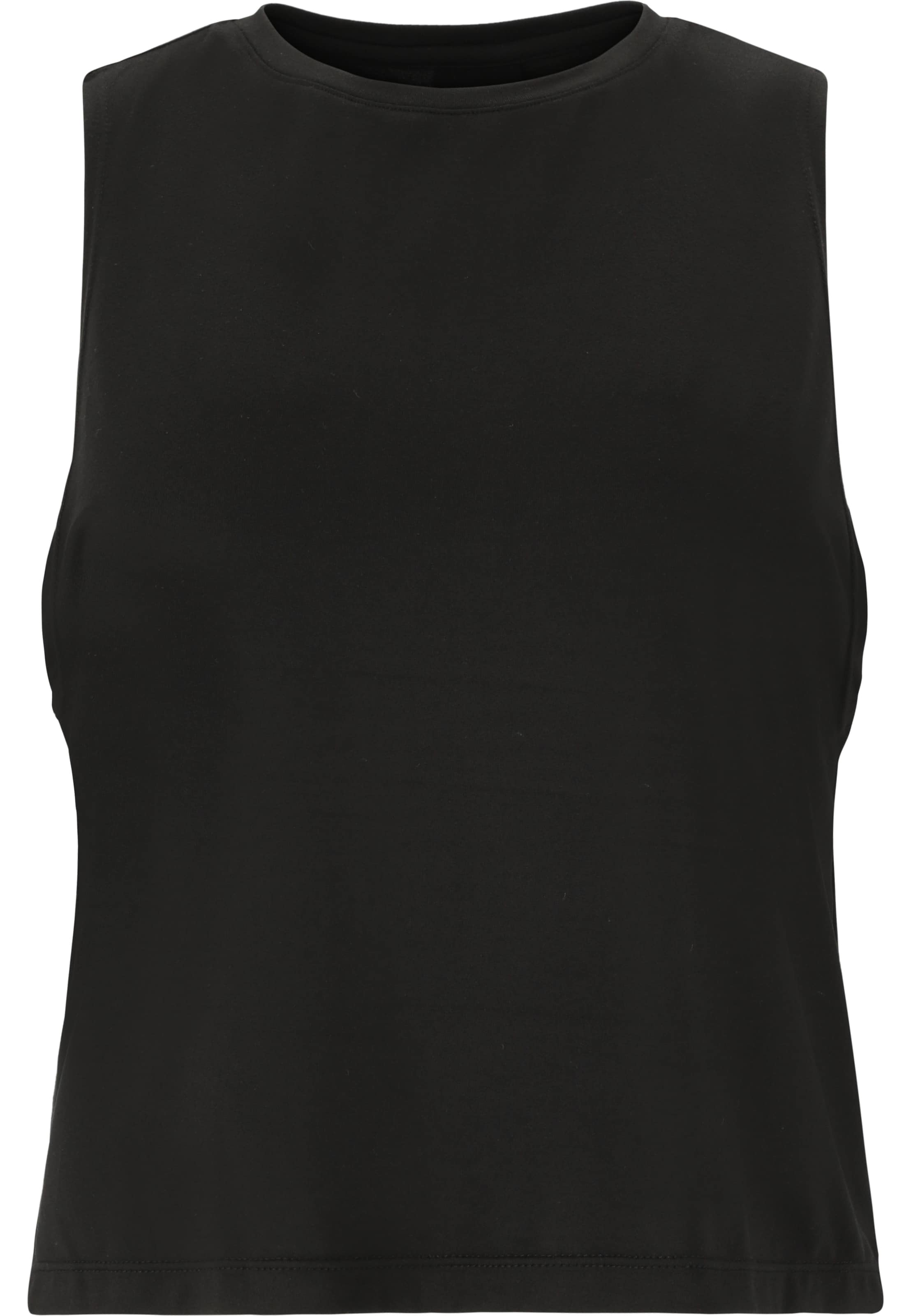 Athlecia Sports top in Black: front