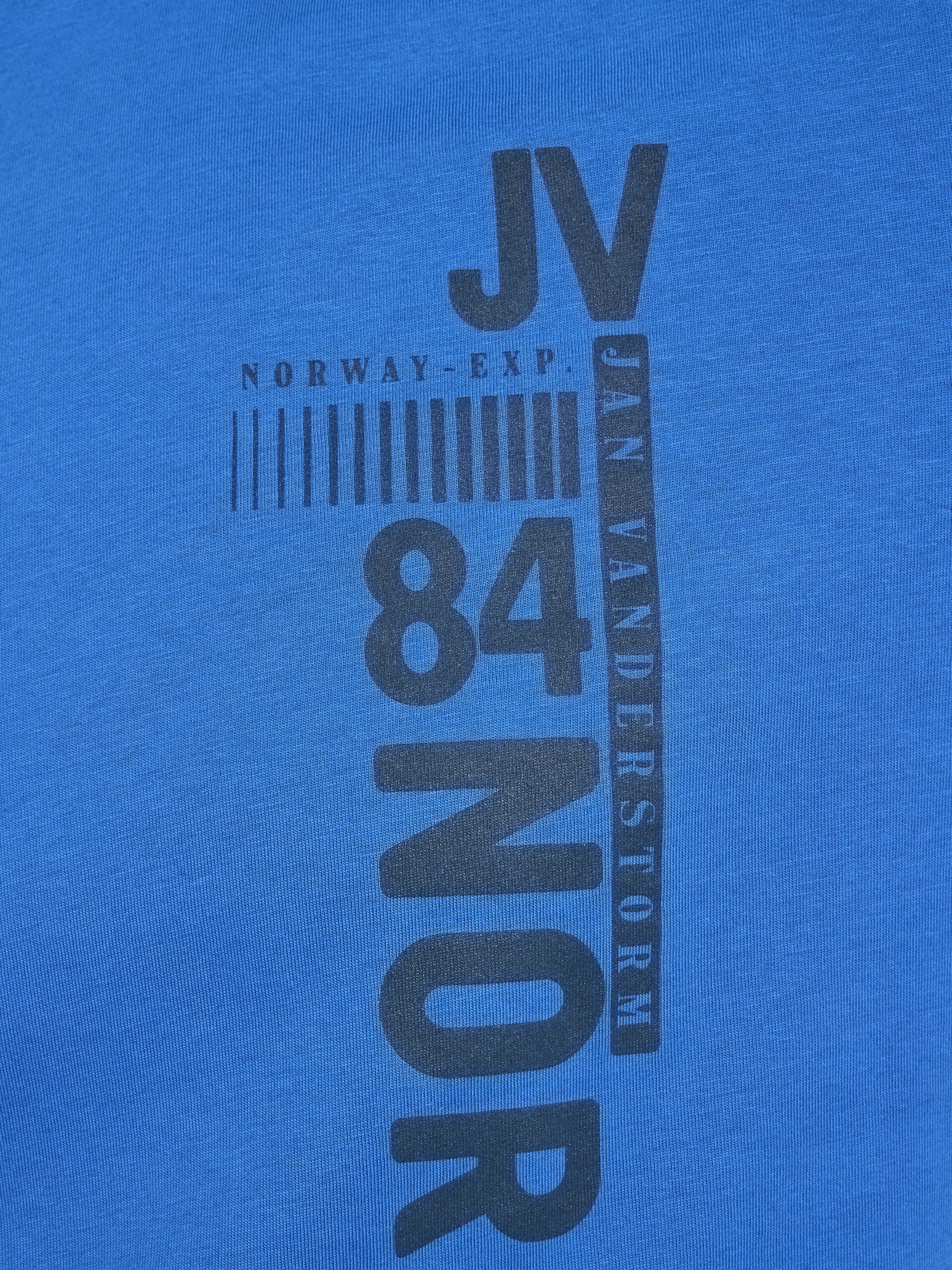 Jan Vanderstorm Shirt ' Flemming ' in Blue