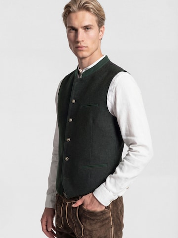 KaiserLich Trachtenweste '5434' in Schwarz: Vorderseite