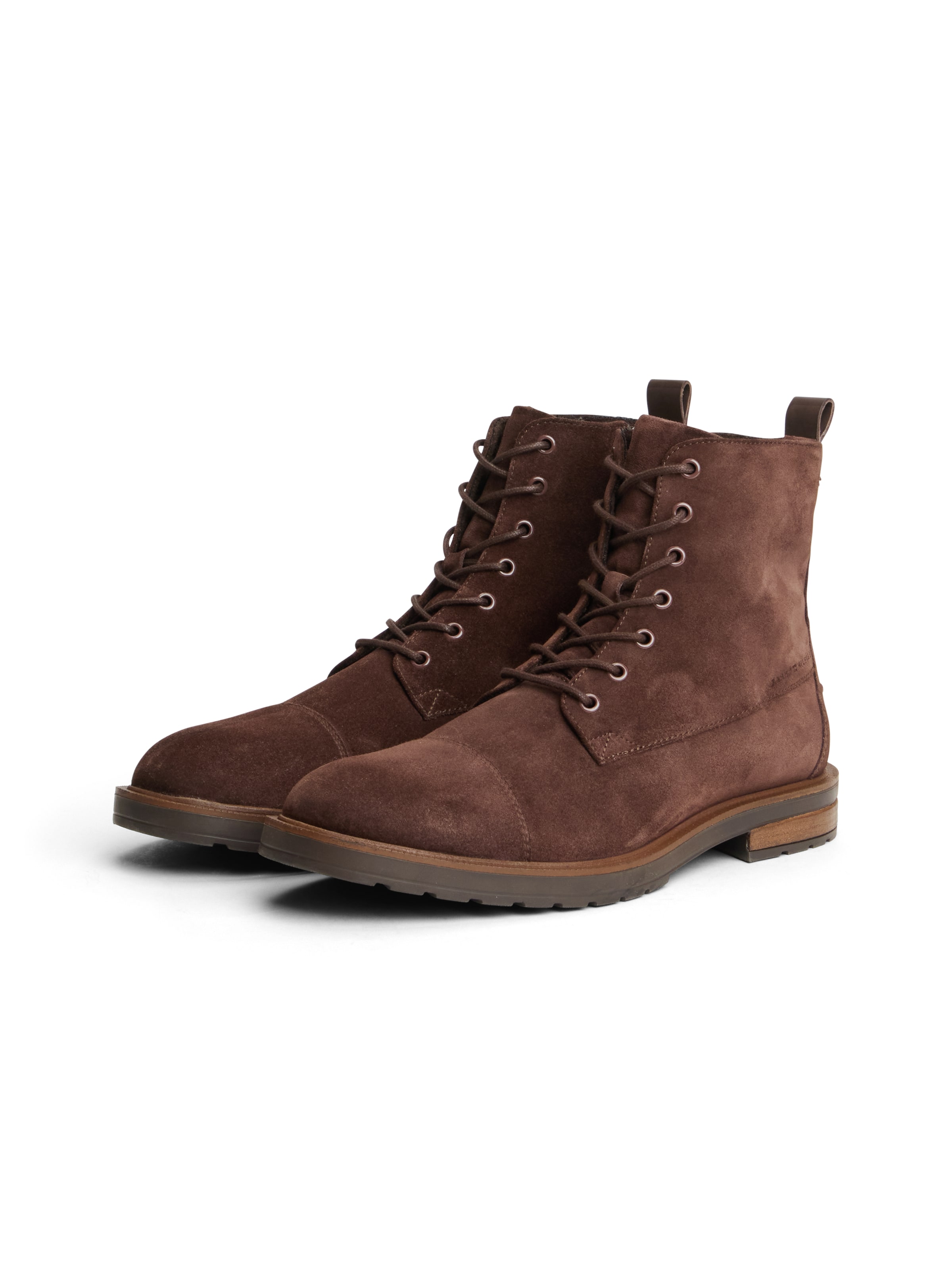 TOMMY HILFIGER Schnürboots in Braun