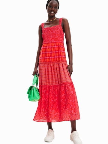 Desigual Letní šaty 'ELY' – červená