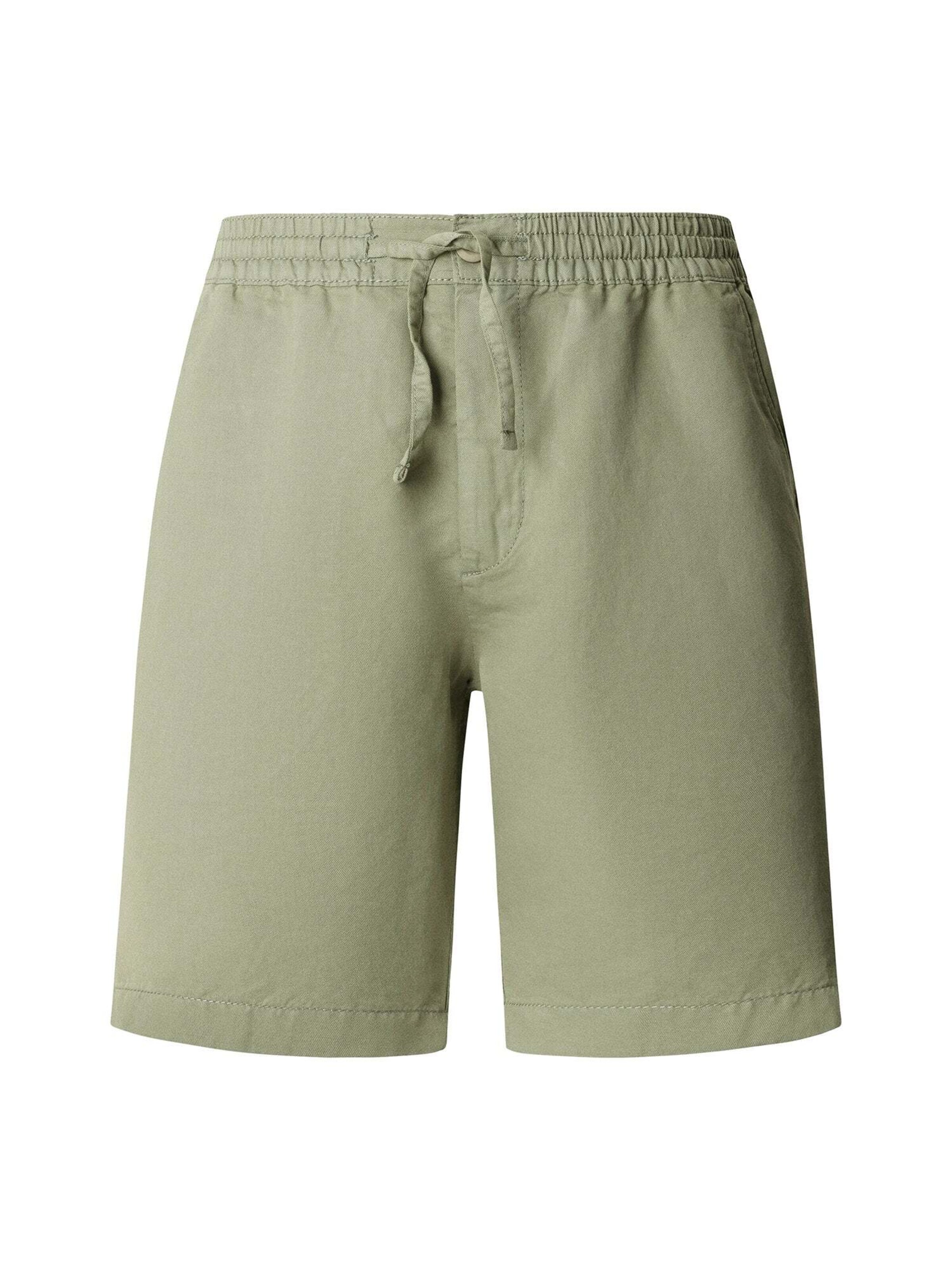 Pantalon chino Pepe Jeans en vert : devant