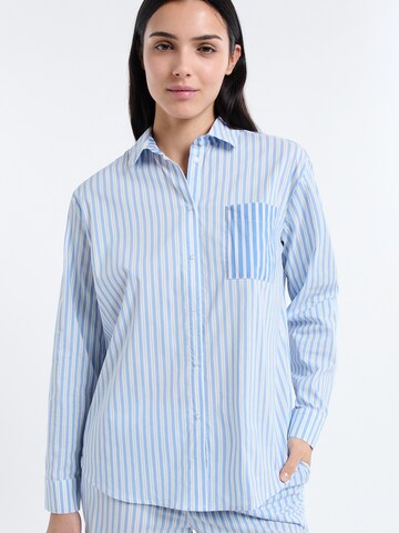 Camicia da notte 'Atlas' di ETAM in blu