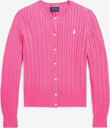 Polo Ralph Lauren Πλεκτή ζακέτα σε ροζ: μπροστά