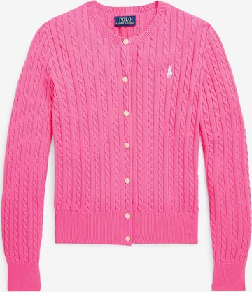 Polo Ralph Lauren Gebreid vest in Roze: voorkant