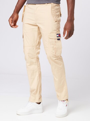 Tommy Jeans Regular Hose 'ETHANT' in Beige: predná strana