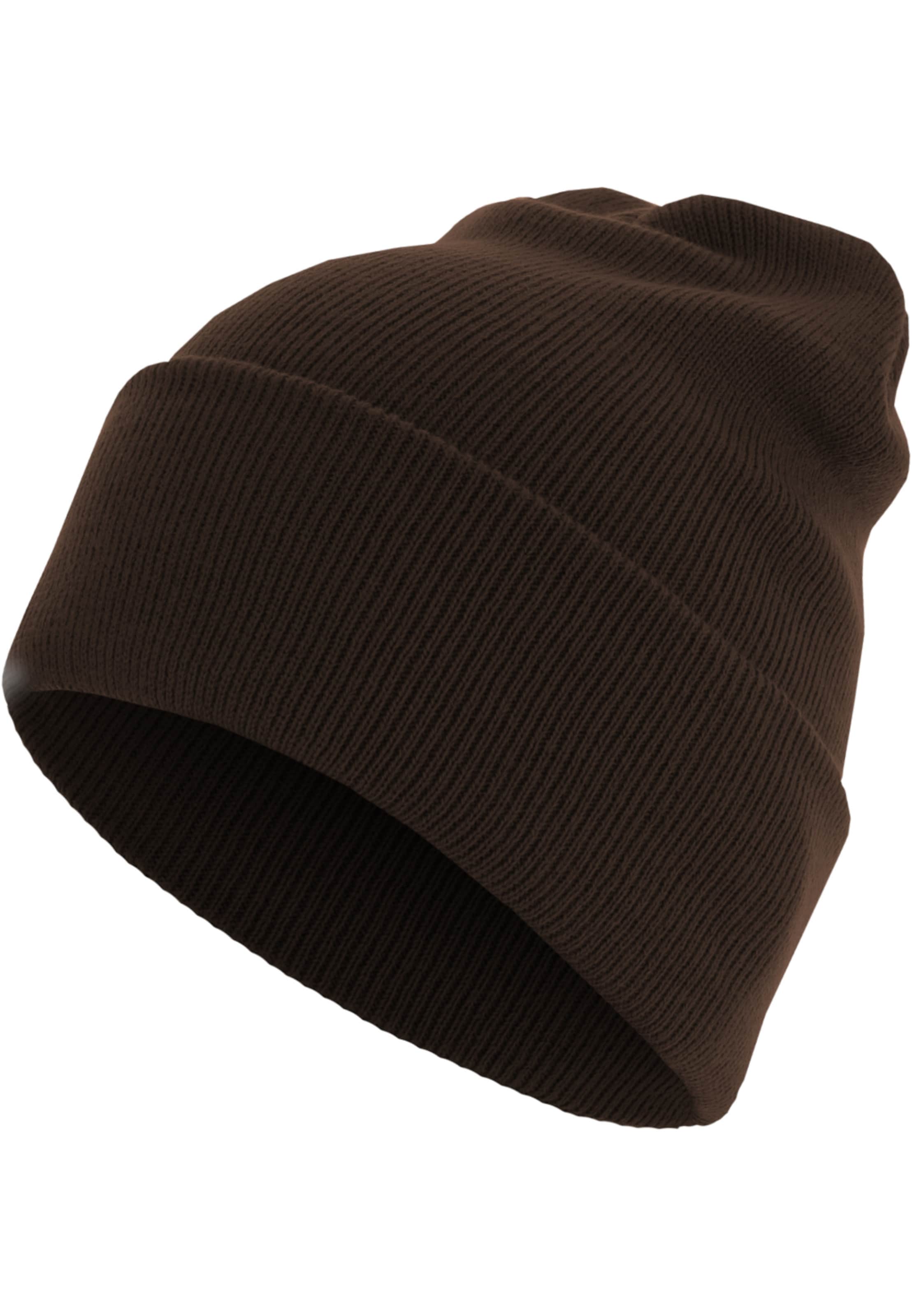 MSTRDS Beanie in Brown: front