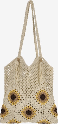 Cabas IZIA en beige : devant