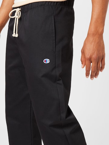 Champion Reverse Weave Tapered Trousers in Black