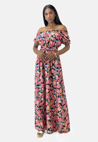 Elara Zomerjurk in Zwart: voorkant