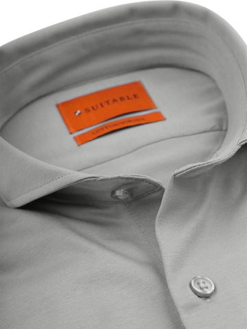 Suitable Slim Fit Hemd‌‌‌‌‌‌‌‌ in Grau