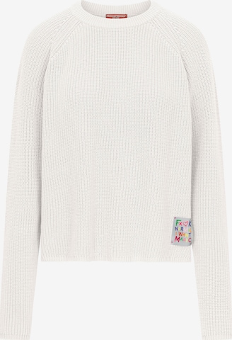 Frieda & Freddies Sweater in White: front