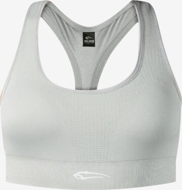 Smilodox Bustier Sport-BH 'Liesa' in Grau: predná strana