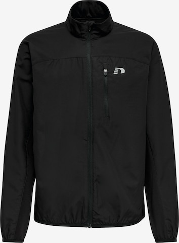 Veste de sport Newline en noir : devant