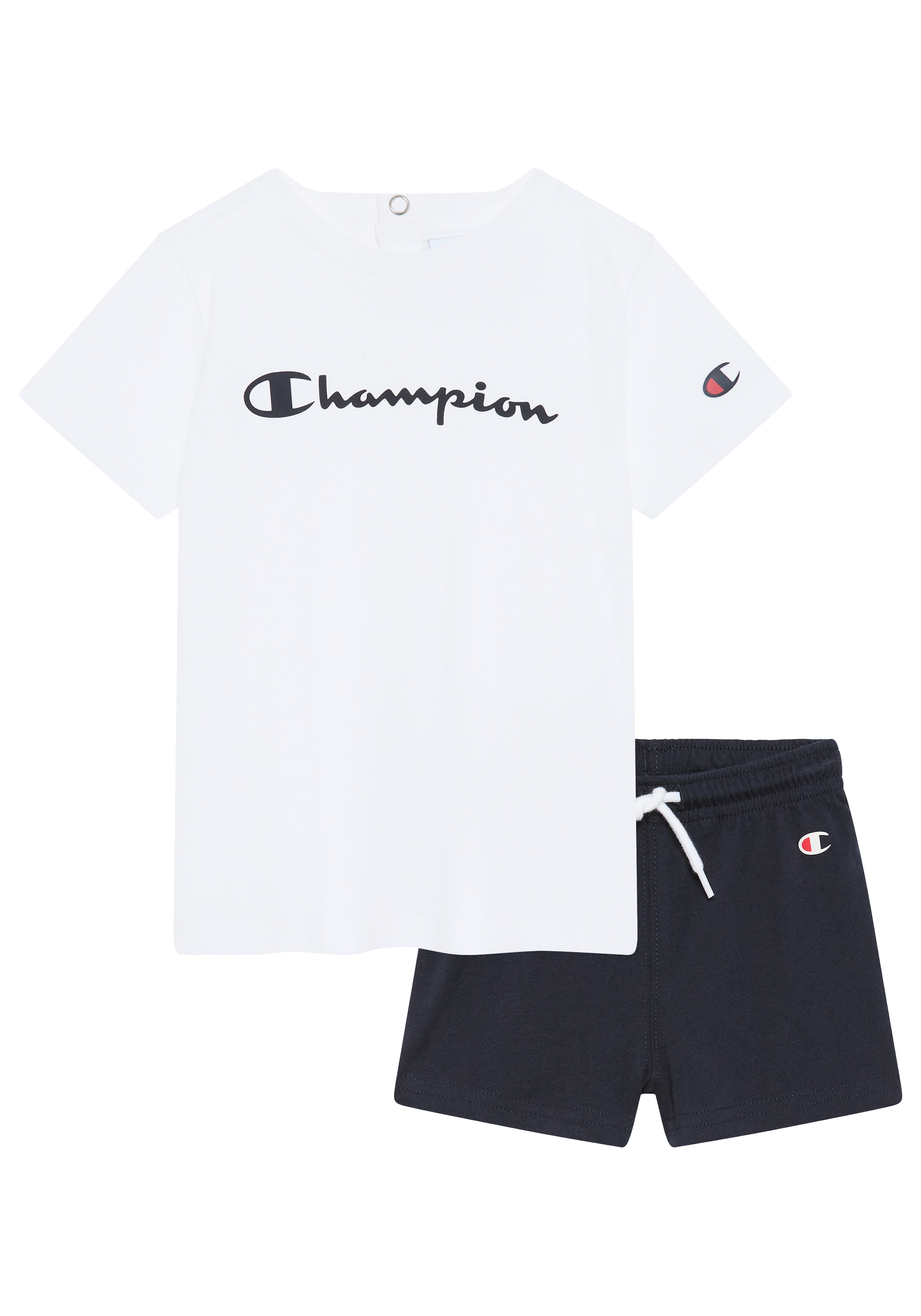 Champion Authentic Athletic Apparel Set in Blue: front
