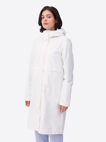 4F Between-Season Jacket in White: front