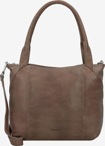 FREDsBRUDER Shoulder Bag 'Mia' in Brown: front