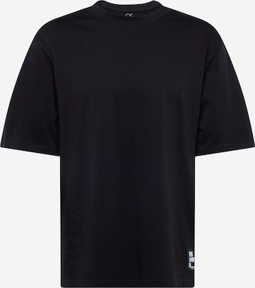QS Majica | črna barva: sprednja stran