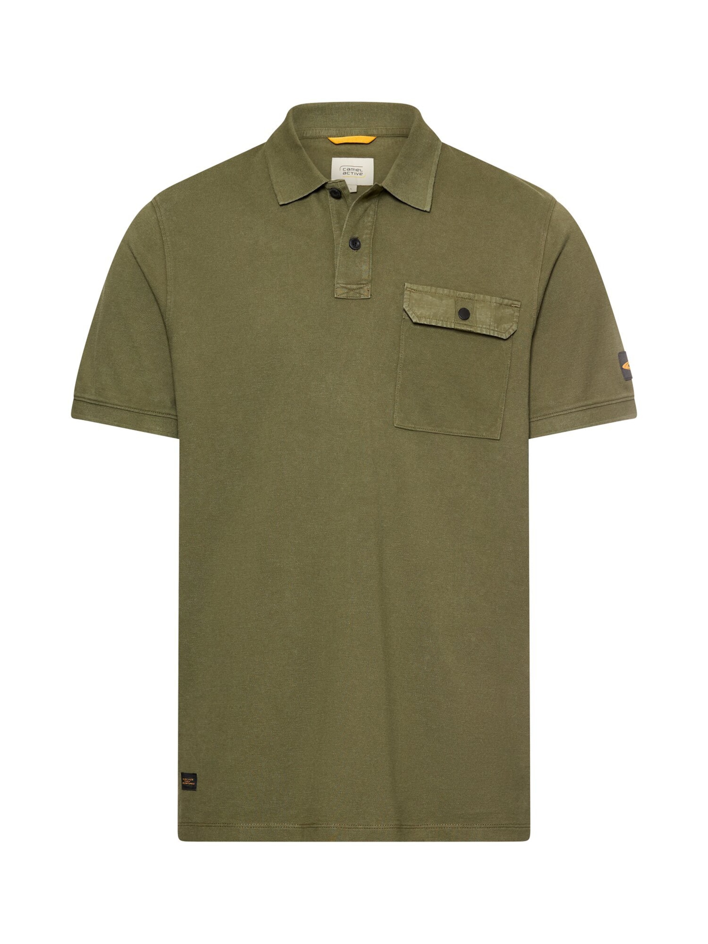CAMEL ACTIVE Shirt in Green: front