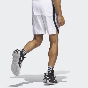 Regular Pantalon de sport 'Icon Squad' ADIDAS SPORTSWEAR en blanc