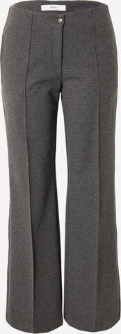 BRAX Loose fit Trousers with creases 'Maine' in Grey: front