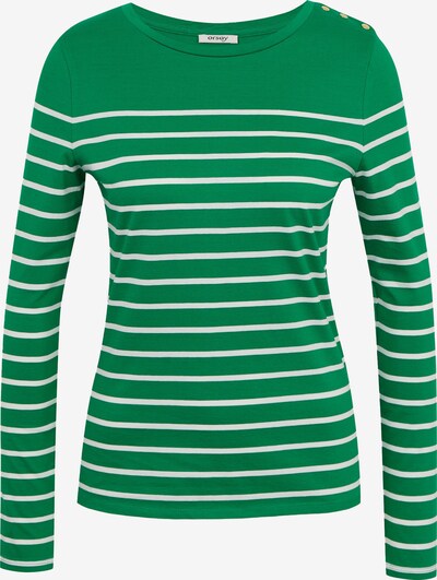 Orsay Shirt in grün / weiß, Produktansicht