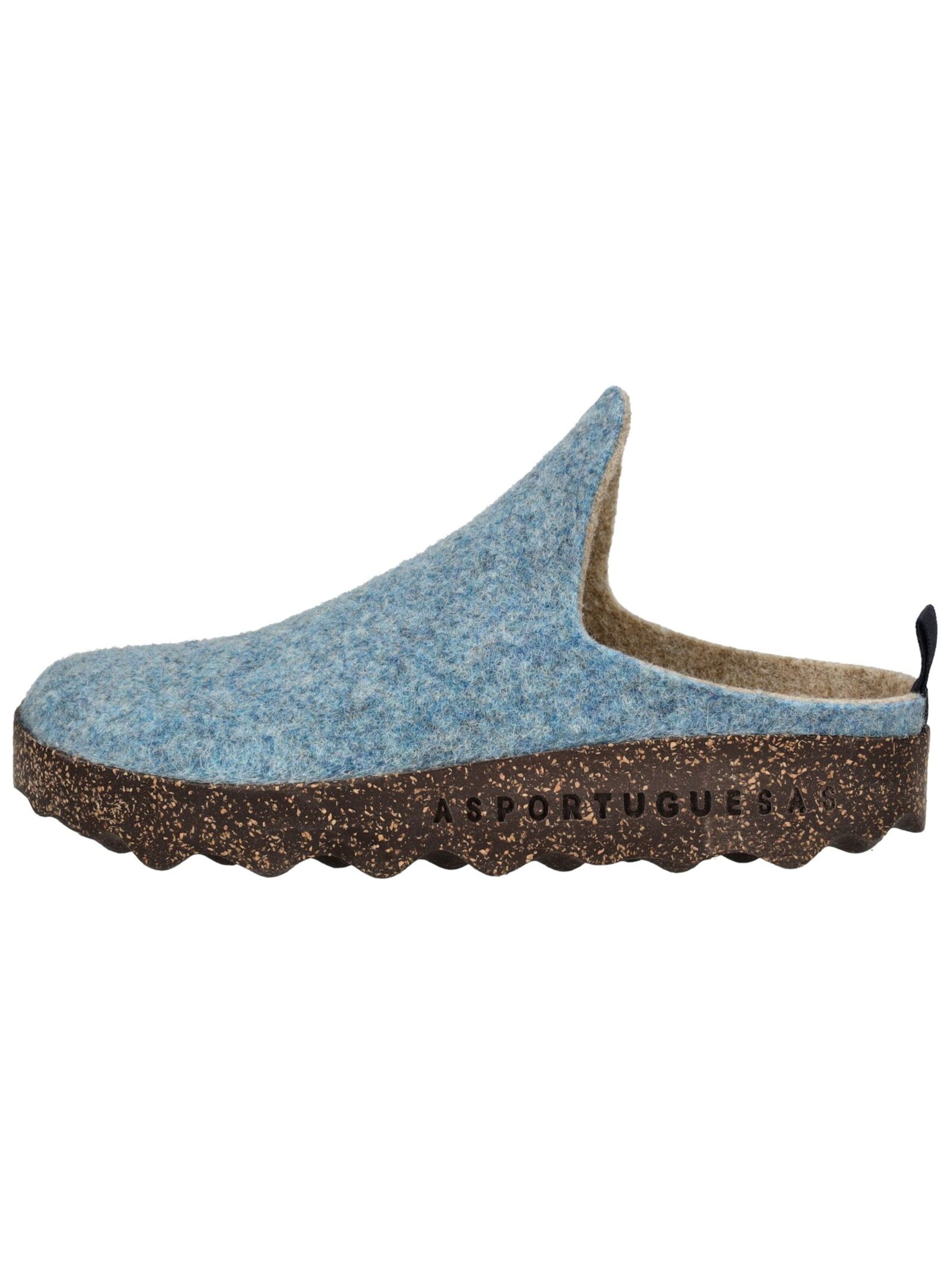 Pantoufle Asportuguesas en bleu