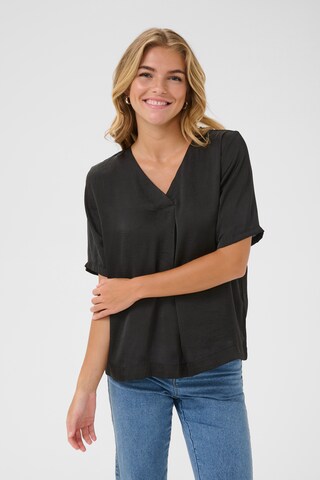 Kaffe Bluse 'KAAriel' i sort: forside