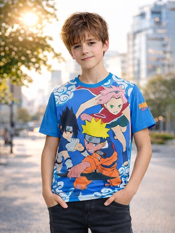 Naruto Shirt 'Susake Sakura' in Blue
