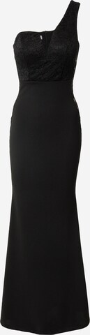 WAL G. Βραδινό φόρεμα 'GIGI' σε μαύρο: μπροστά