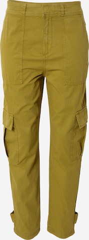 ESPRIT Tapered Cargobroek in Groen: voorkant