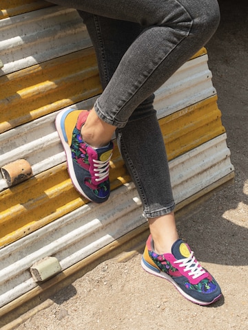 inkkas Platform trainers 'Sokoke' in Blue