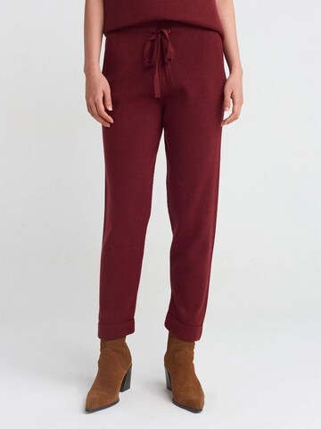 regular Pantaloni di Dilvin in rosso: frontale