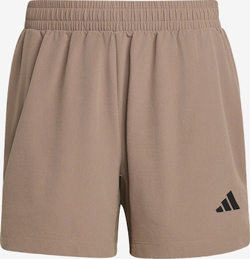 ADIDAS PERFORMANCE Sports trousers 'D4T PrimeLift' in Beige: front
