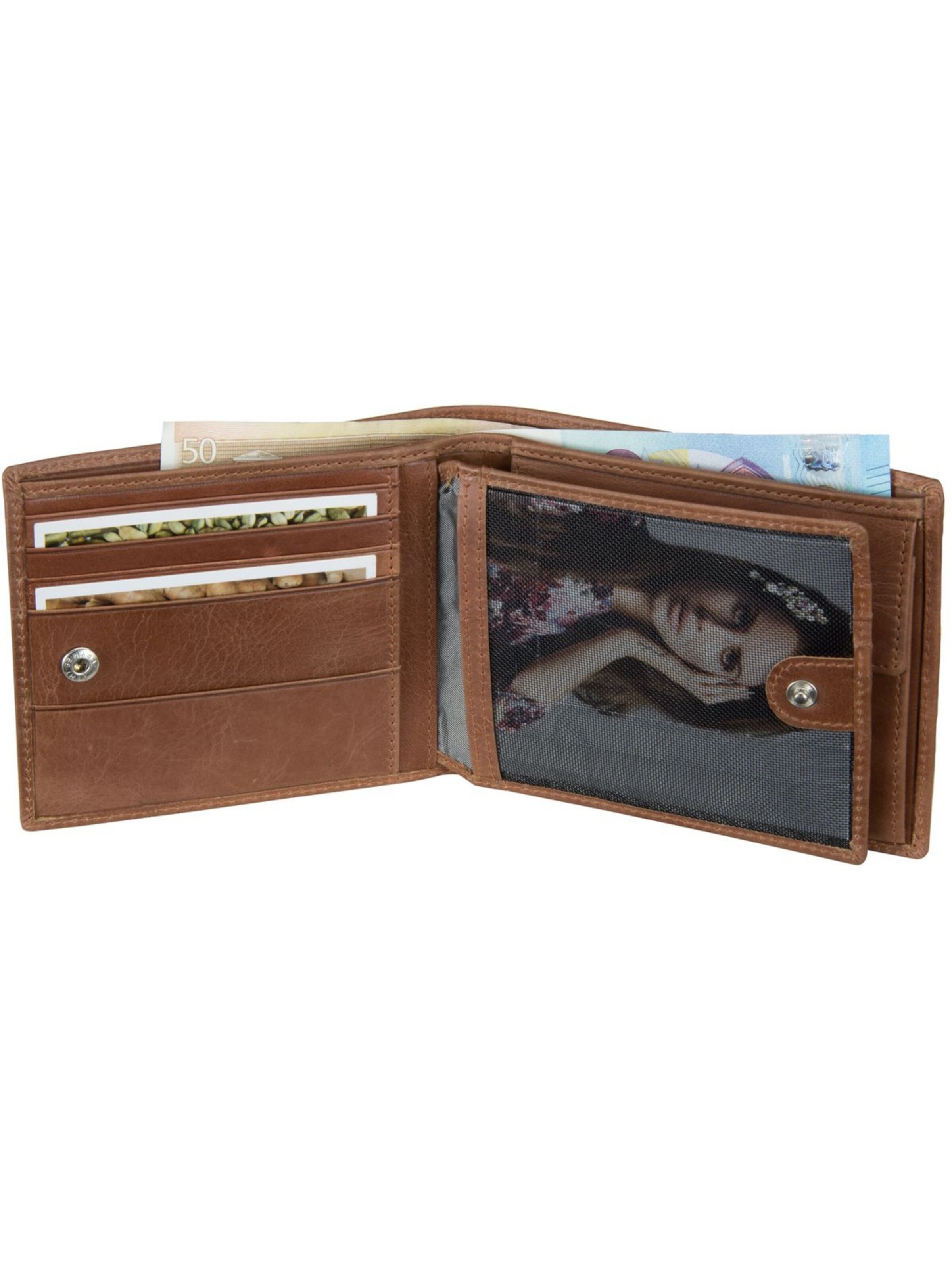 bugatti Portemonnee 'Volo' in Bruin