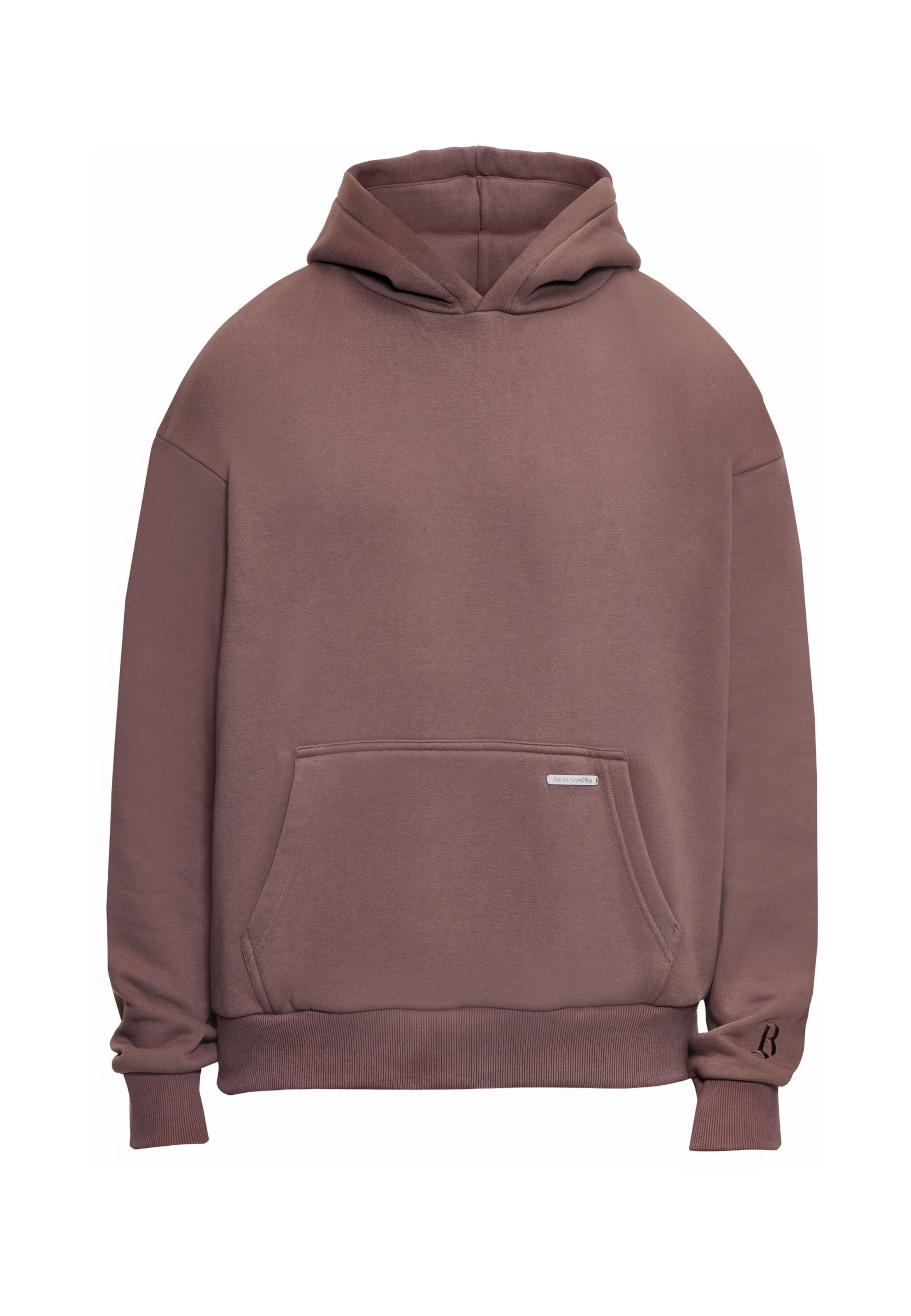 Dropsize - Sweatshirt em castanho: frente