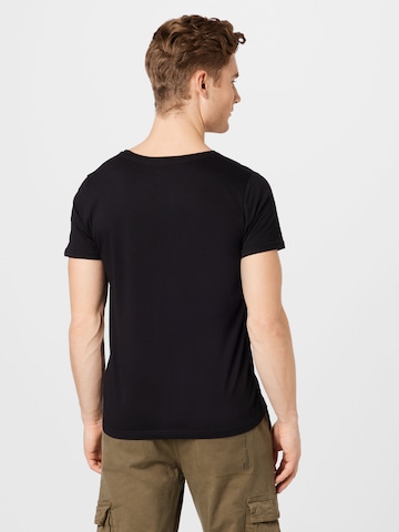 T-Shirt ALPHA INDUSTRIES en noir