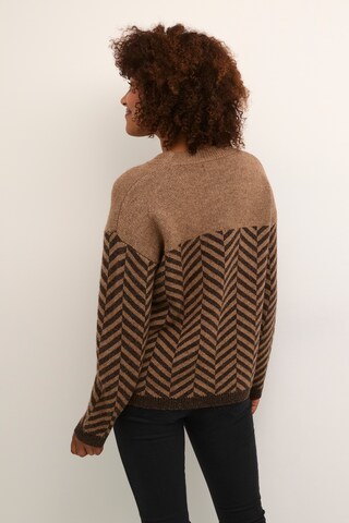 Kaffe Pullover 'emilia' in Braun